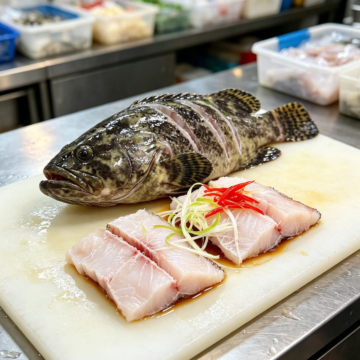 Fresh Grouper Whole and Fillets - image 2