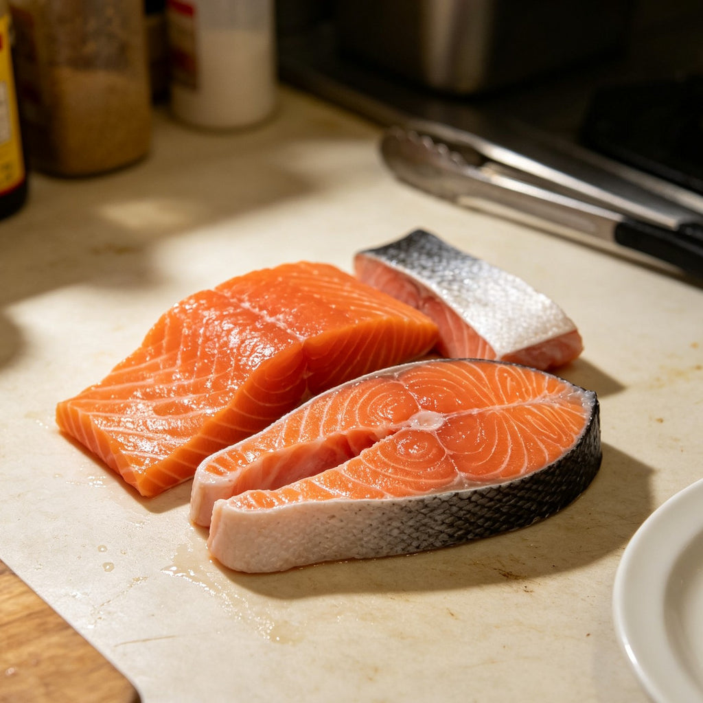 Fresh Salmon Fillets Ready to Cook - image 1