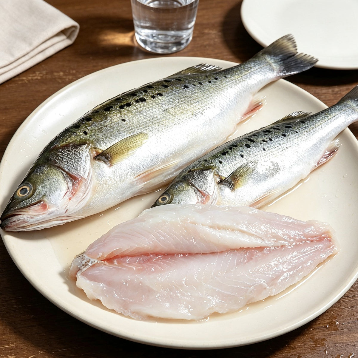 Fresh Sea Bass Whole and Fillets - image 1